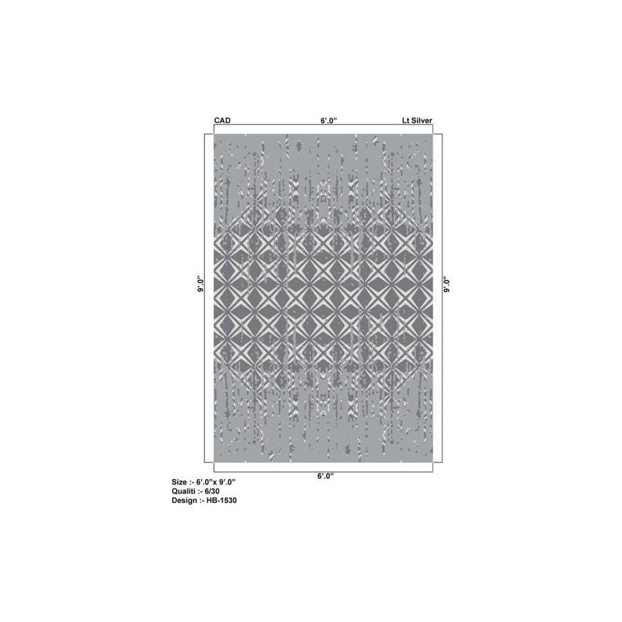 Pasargad - Transitional Collection Hand-Knotted Lamb's Wool Area Rug 24'' x 36'' (PHB-1530 SIL 2X3)