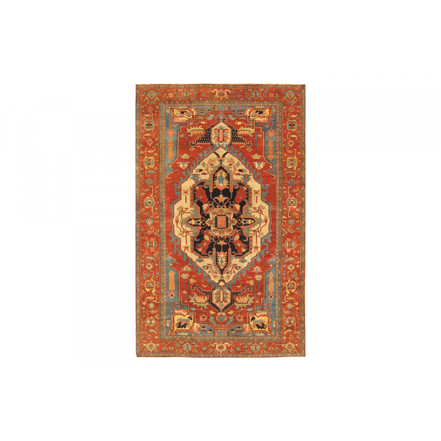 Pasargad - Serapi Collection Hand-Knotted Lamb's Wool Area Rug 109'' x 143'' (PHQ-1 9X12)
