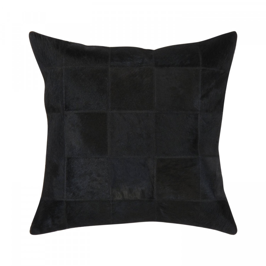 Pasargad - Zippered Cowhide Throw Pillow in 17" x 17" (PICU-19)