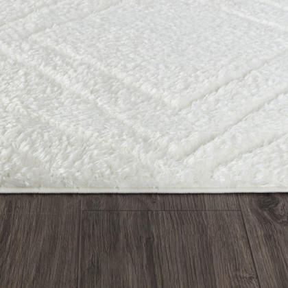 Pasargad - PJC-220 Paris Shag Collection Power-Loomed Polyester Area Rug