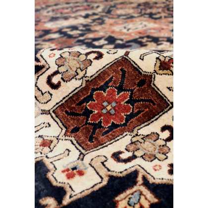 Pasargad Karabakh Collection Hand-Knotted Wool Area Rug (PJFZ-56 8X10) - 93'' x 123''