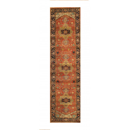 Pasargad - Serapi Collection Hand-Knotted Lamb's Wool Area Rug PJR-4