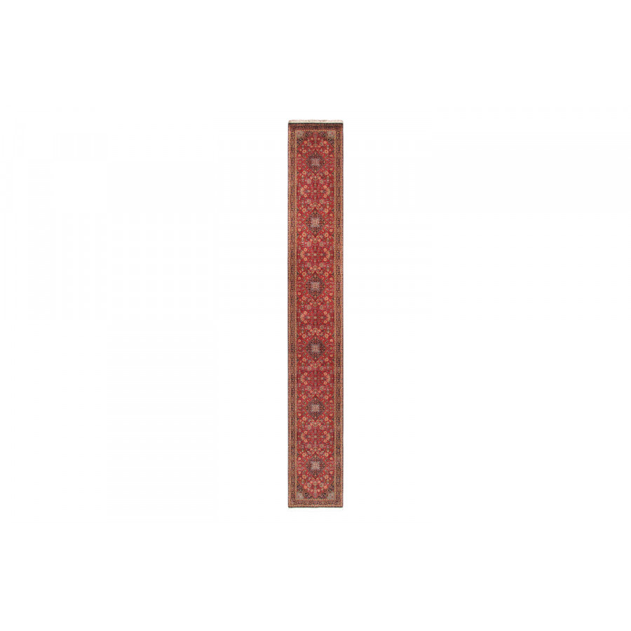 Pasargad Kashan Collection Hand-Knotted Lamb's Wool Runner (PL 2.06X18) - 30'' x 220''