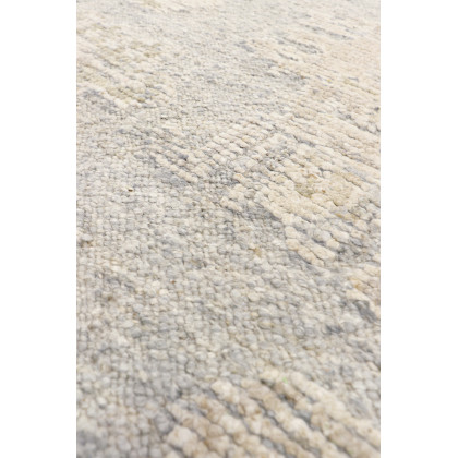 Pasargad - Oushak Collection Hand-Knotted Wool Area Rug in L. Gray, 111" x 146" (PLO-109 9x12)