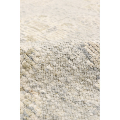 Pasargad - Oushak Collection Hand-Knotted Wool Area Rug in L. Gray, 111" x 146" (PLO-109 9x12)