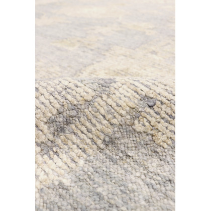 Pasargad - Oushak Collection Hand-Knotted Wool Area Rug in Gray/Blue, 111" x 144" (PLO-110 9x12)