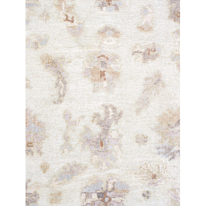 Pasargad - Oushak Collection Hand-Knotted Wool Area Rug in S. Green, 111" x 141" (PLO-132 9x12)
