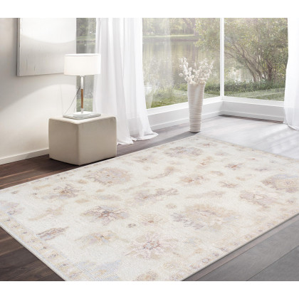 Pasargad - Oushak Collection Hand-Knotted Wool Area Rug in S. Green, 111" x 141" (PLO-132 9x12)