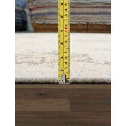 Pasargad - Oushak Collection Hand-Knotted Wool Area Rug in Beige, 111" x 144" (PLO-134 9x12)