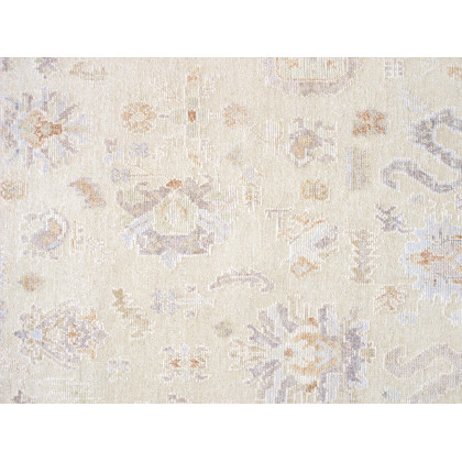 Pasargad - Oushak Collection Hand-Knotted Wool Area Rug in Gold, 111" x 144" (PLO-19 9x12)
