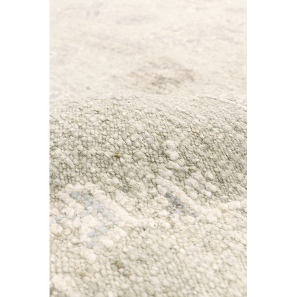 Pasargad - Oushak Collection Hand-Knotted Wool Area Rug in L. Green, 111" x 144" (PLO-20 9x12)