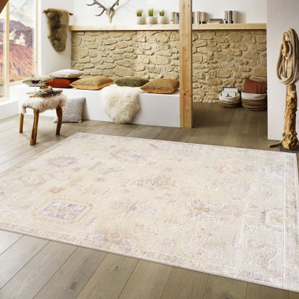 Pasargad - Oushak Collection Hand-Knotted Wool Area Rug in L. Green, 111" x 144" (PLO-20 9x12)