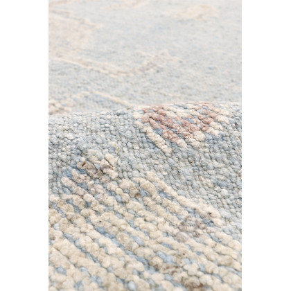 Pasargad - Oushak Collection Hand-Knotted Wool Area Rug in L. Blue, 111" x 145" (PLO-28 9x12)