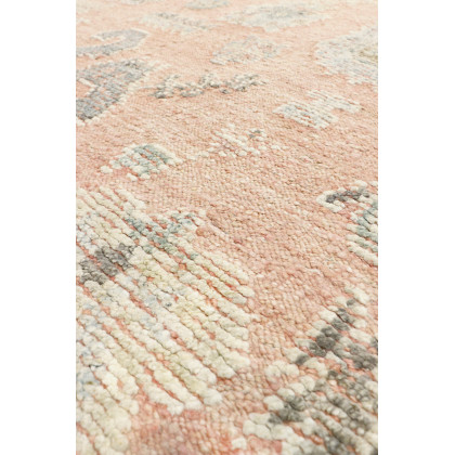 Pasargad - Oushak Collection Hand-Knotted Wool Area Rug in Salmon, 111" x 146" (PLO-39 9x12)