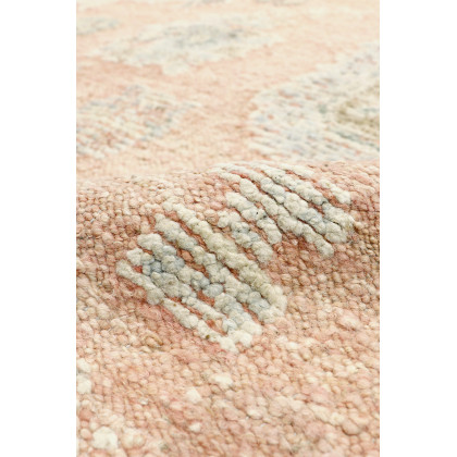 Pasargad - Oushak Collection Hand-Knotted Wool Area Rug in Salmon, 111" x 146" (PLO-39 9x12)