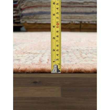 Pasargad - Oushak Collection Hand-Knotted Wool Area Rug in Salmon, 111" x 146" (PLO-39 9x12)