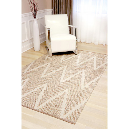 Pasargad Simplicity Collection Hand-Woven Cotton Area Rug (PLW-04 9X12) - 108'' x 144''