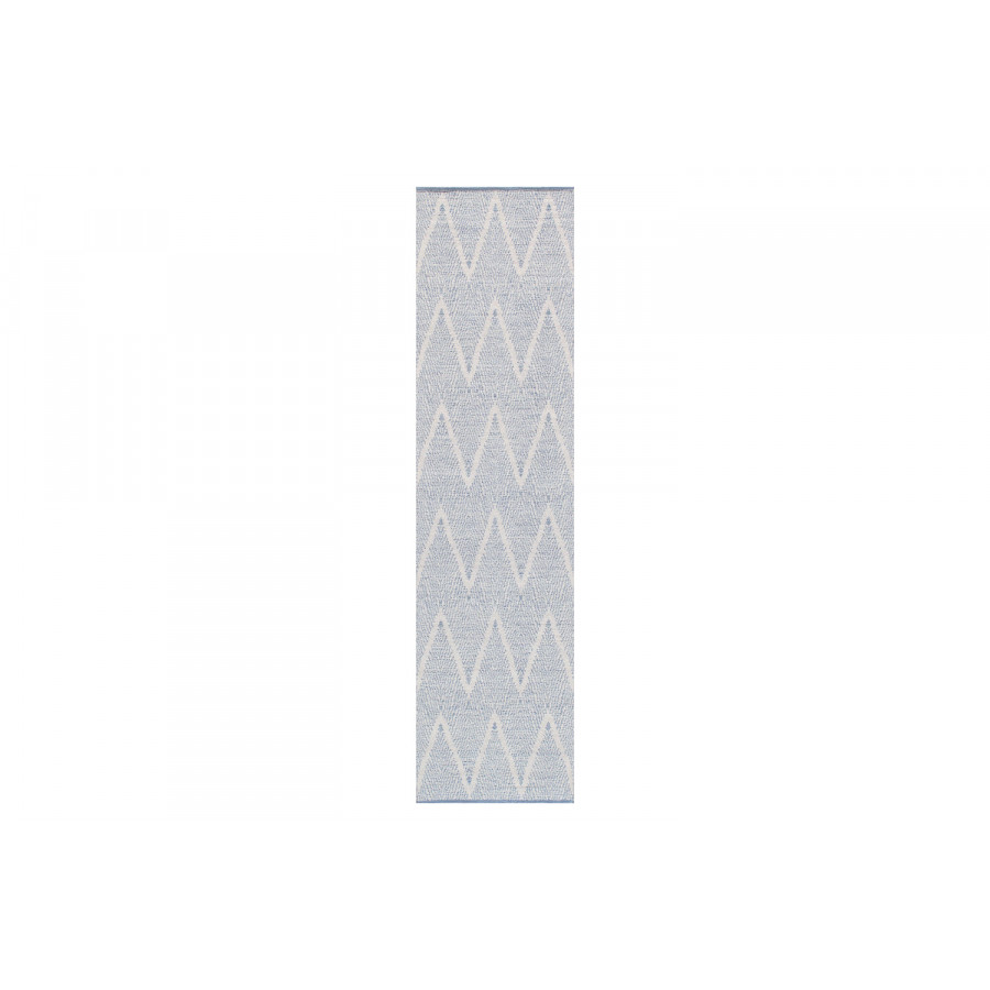 Pasargad Simplicity Collection Hand-Woven Cotton Runner (PLW-05 2.06X10) - 30'' x 120''