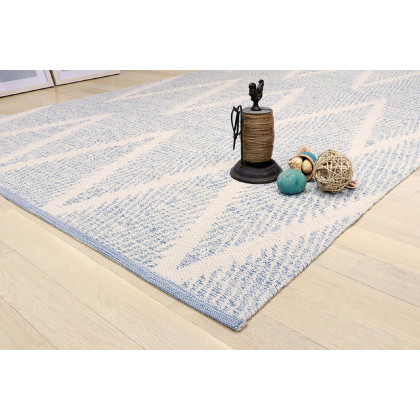 Pasargad Simplicity Collection Hand-Woven Cotton Area Rug (PLW-05 4X6) - 48'' x 72''