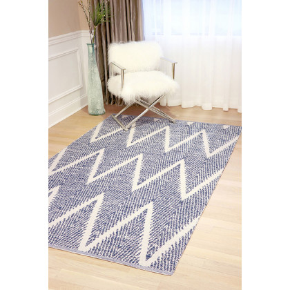 Pasargad Simplicity Collection Hand-Woven Cotton Area Rug (PLW-06 8X10) - 96'' x 120''