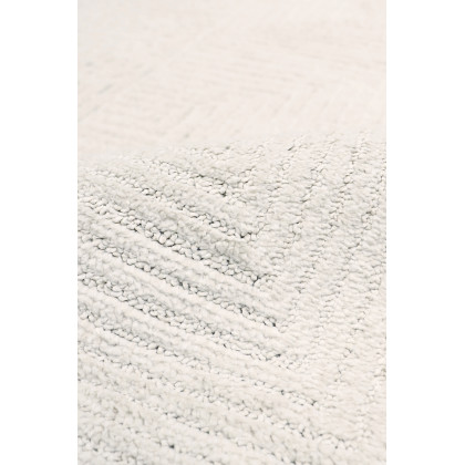 Pasargad Sutton Collection Power Loom Polypropylene/Polyester Area Rug - Ivory, 48" x 72" (pmf-551iv 4x6)