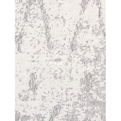 Pasargad Sutton Collection Power Loom Polypropylene/Polyester Area Rug - Ivory/Gray, 31" x 96" (pmf-757ig 2.07x8)