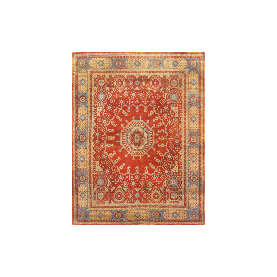 Pasargad - Mamluk Collection Hand-Knotted Lamb's Wool Area Rug 106'' x 138'' (PML-6 9X12)