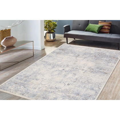 Pasargad - Transitiona Collection Hand-Knotted Silk and Wool Area Rug 95'' x 118'' (PNCP-1866 8X10)