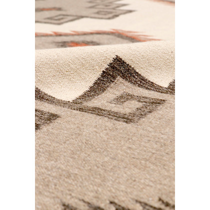 Pasargad - Navajo Style Hand-Woven Wool Light Brown Area Rug 104'' x 144'' (PNT-137 9X12)