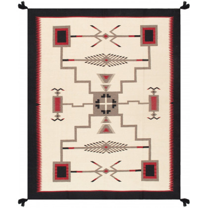 Pasargad - 184 Tuscany Collection Flatweave Wool Area Rug