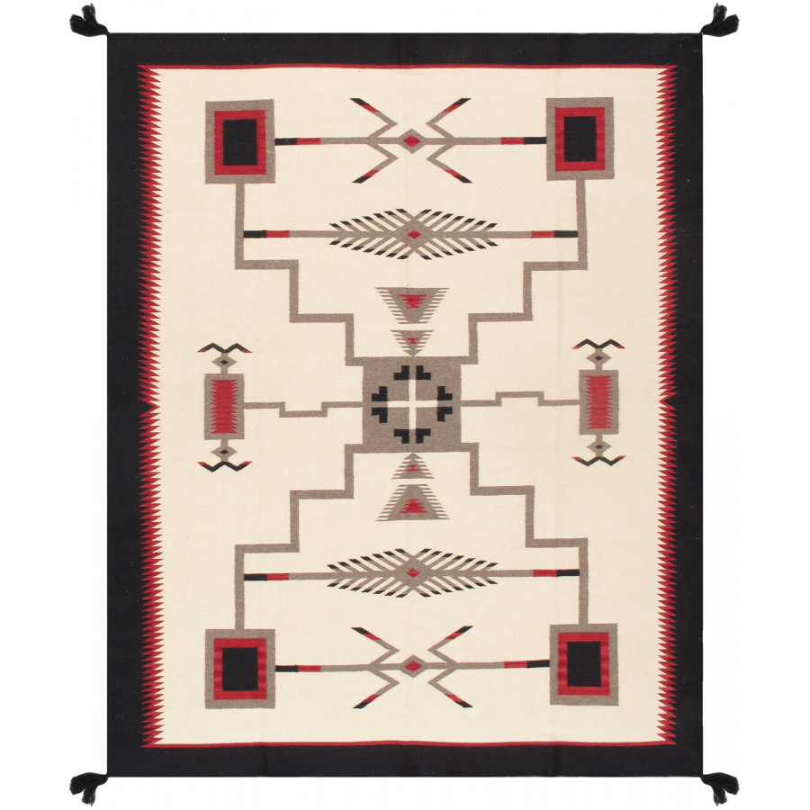 Pasargad - 184 Tuscany Collection Flatweave Wool Area Rug