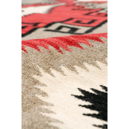 Pasargad - Navajo Style Hand-Woven Wool Mocha Area Rug 108'' x 144'' (PNT-198 9X12)