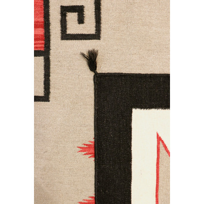 Pasargad Navajo Style Hand-Woven Wool Light Brown Area Rug (PNT-223 9X12) - 108'' x 145''
