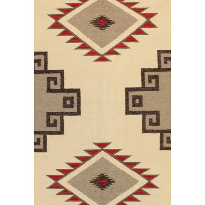 Pasargad - Navajo Style Hand-Woven Wool Light Brown Area Rug 107'' x 144'' (PNT-229 9X12)