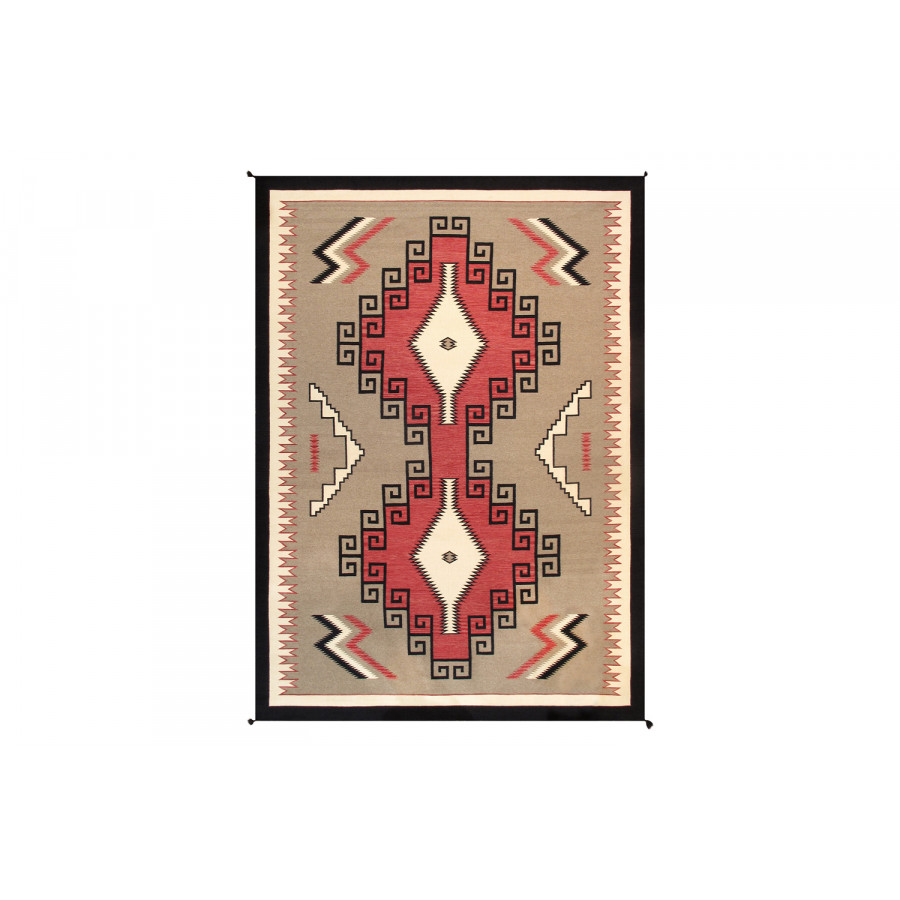 Pasargad - Navajo Style Hand-Woven Wool Mocha Area Rug 120'' x 168'' PNT-237