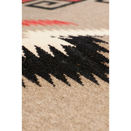 Pasargad Navajo Style Hand-Woven Wool Mocha Area Rug 120'' x 168'' (PNT-237 10X14)