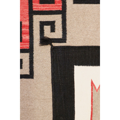 Pasargad Navajo Style Hand-Woven Wool Mocha Area Rug 120'' x 168'' (PNT-237 10X14)