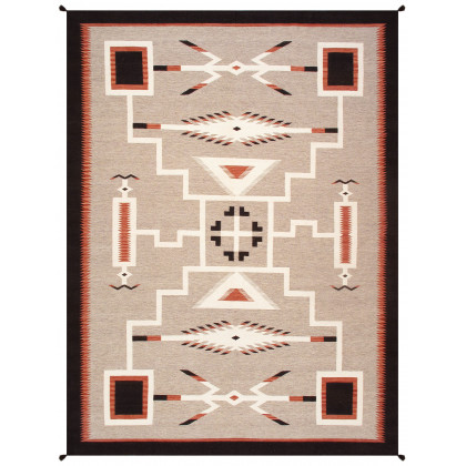 Pasargad - 284 Tuscany Collection Flatweave Wool Area Rug
