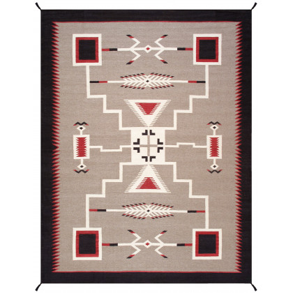 Pasargad - 308 Tuscany Collection Flatweave Wool Area Rug