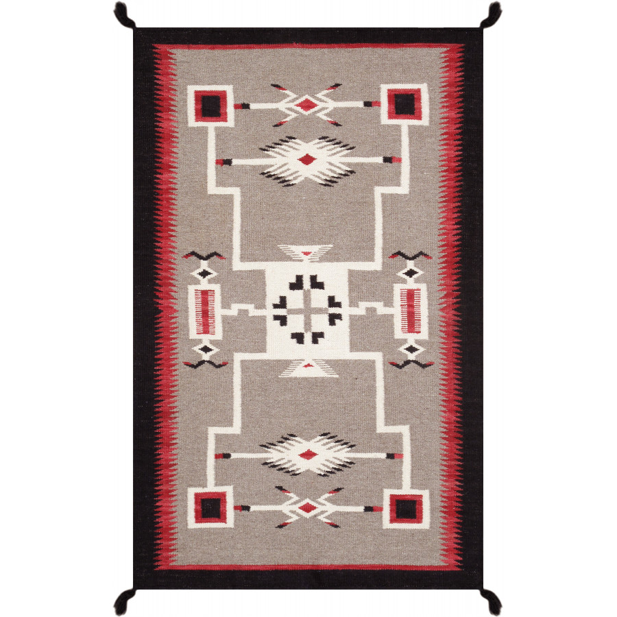 Pasargad - 321 Tuscany Collection Flatweave Wool Area Rug