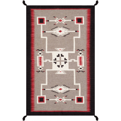 Pasargad - 321 Tuscany Collection Flatweave Wool Area Rug