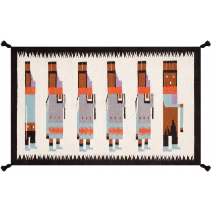 Pasargad - 323 Tuscany Collection Flatweave Wool Area Rug