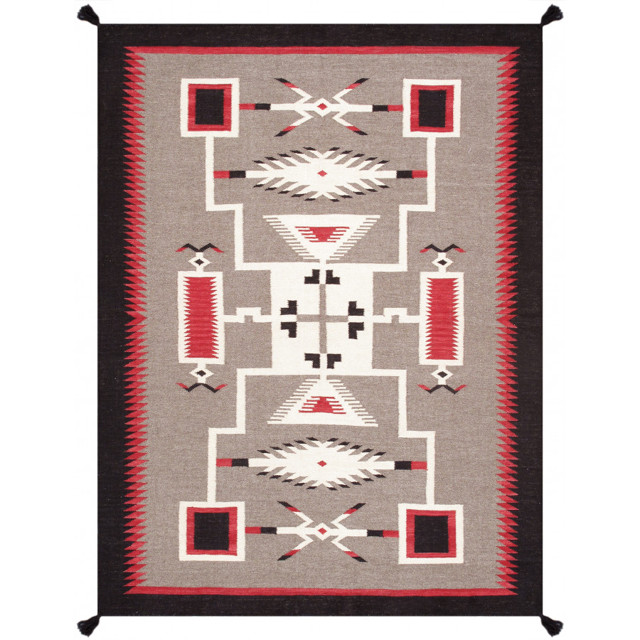 Pasargad - 353 Tuscany Collection Flatweave Wool Area Rug