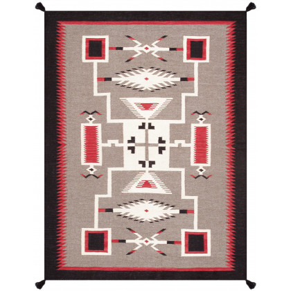Pasargad - 353 Tuscany Collection Flatweave Wool Area Rug