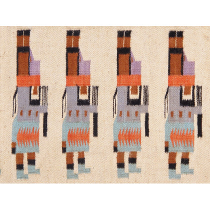 Pasargad - Tuscany Collection Flatweave Wool Area Rug in Ivory/Black, 26" x 38" (PNT-356 2x3)