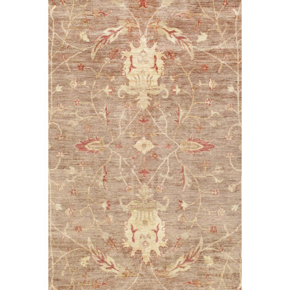 Pasargad - Farahan Collection Hand-Knotted Lamb's Wool Brown Area Rug 108'' x 150'' (POMID-32 9X13)