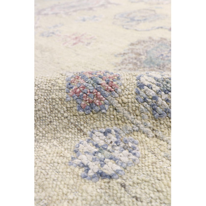 Pasargad - Oushak Collection Hand-Knotted Wool Area Rug in Gold, 111" x 147" (POS-08 9x12)