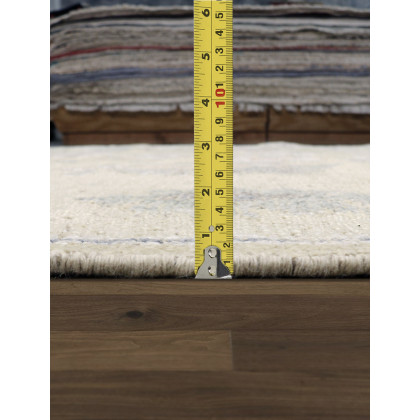Pasargad - Oushak Collection Hand-Knotted Wool Area Rug in Gold, 111" x 147" (POS-08 9x12)