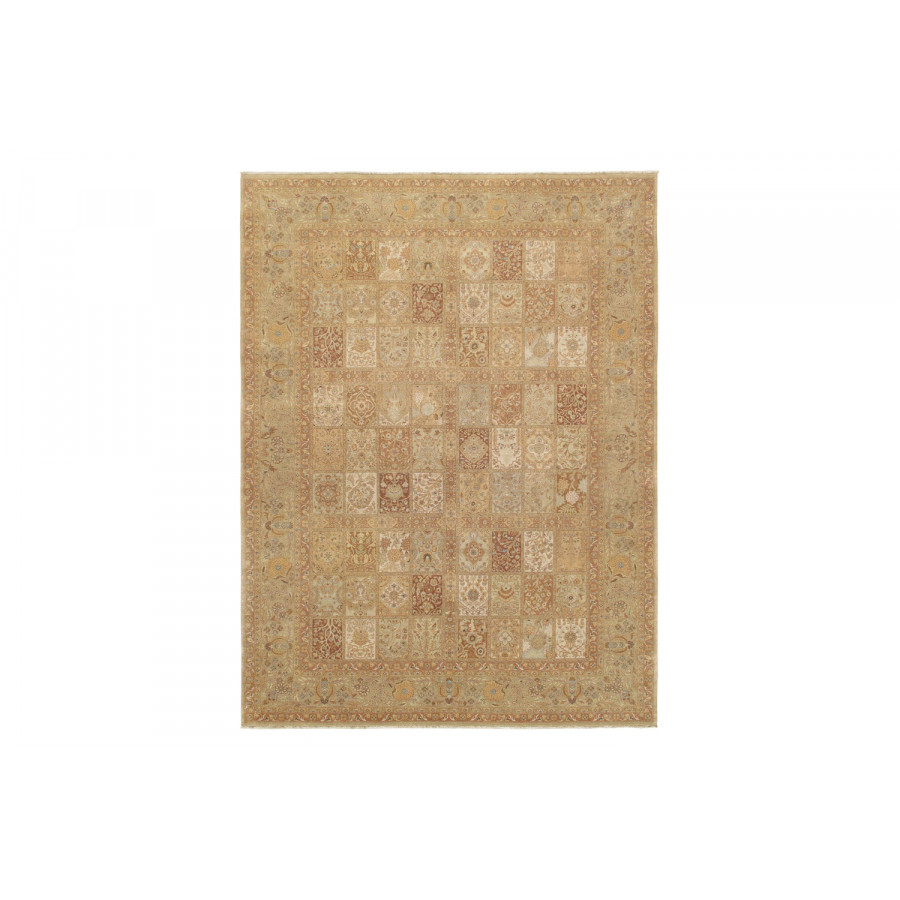 Pasargad - Tabriz Collection Hand-Knotted Lamb's Wool Area Rug 110'' x 145'' (PP-1 9X12)