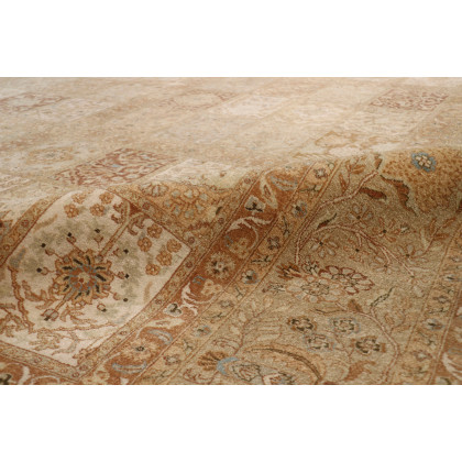 Pasargad - Tabriz Collection Hand-Knotted Lamb's Wool Area Rug 110'' x 145'' (PP-1 9X12)